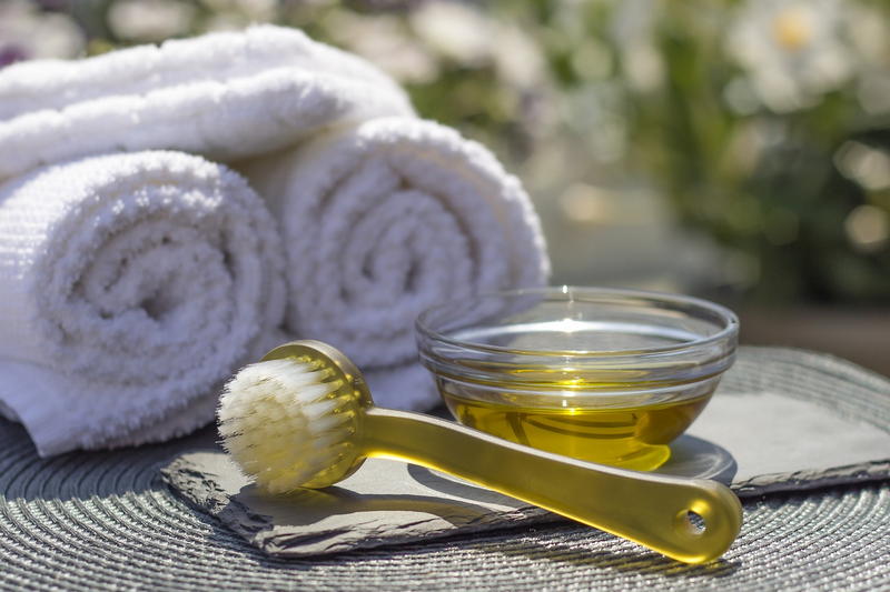 Ręczniki w strefie spa