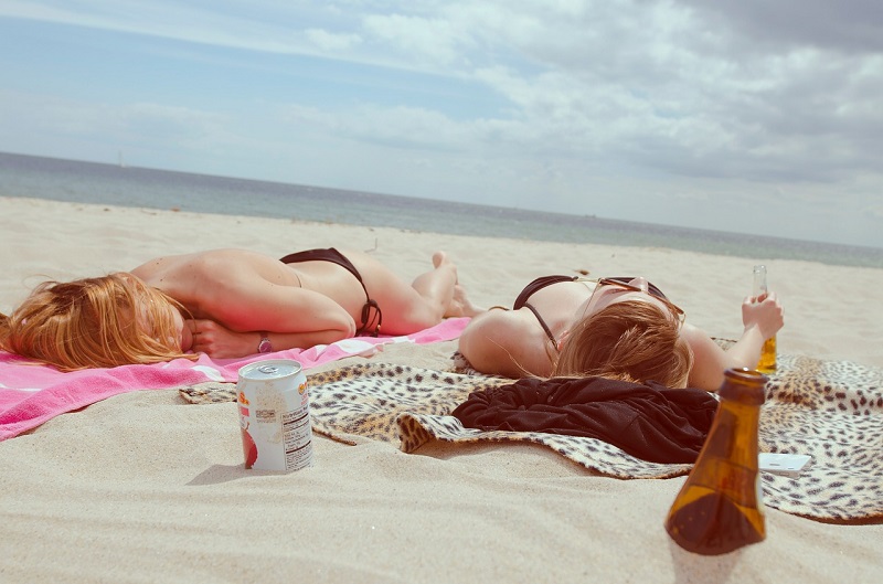 Wypoczynek na plaży