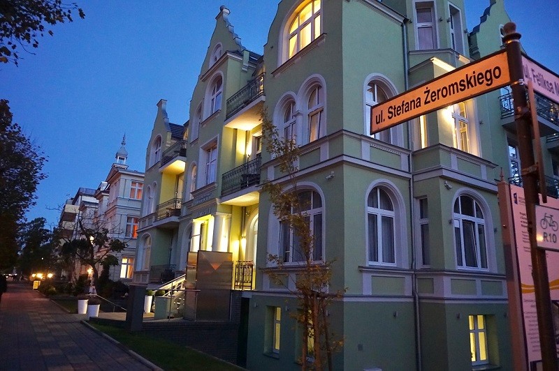ulica Stefana Żeromskiego w Świnoujściu