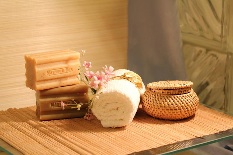 Ręczniki w strefie spa