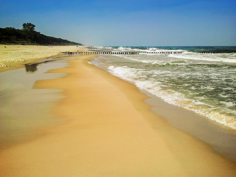 Złocista plaża