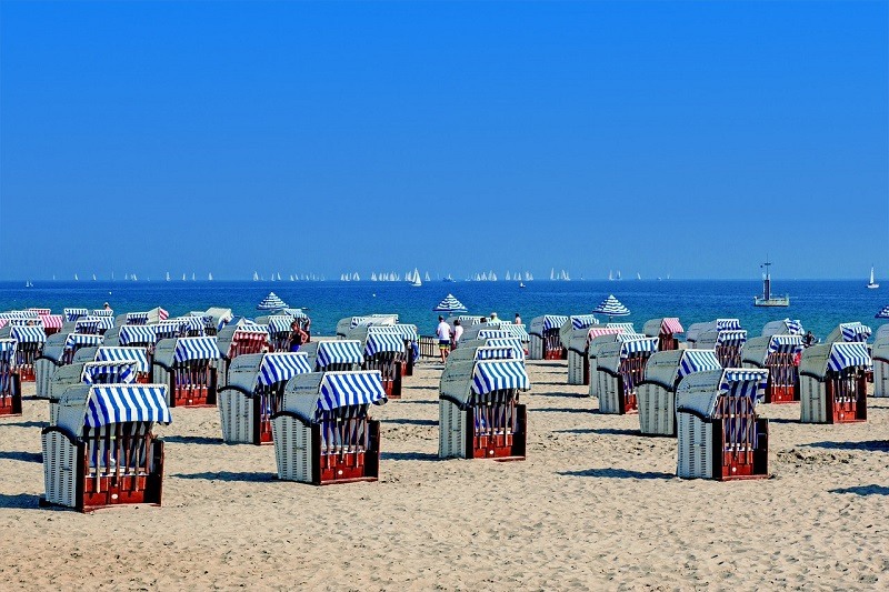 Plażowanie podczas wakacji