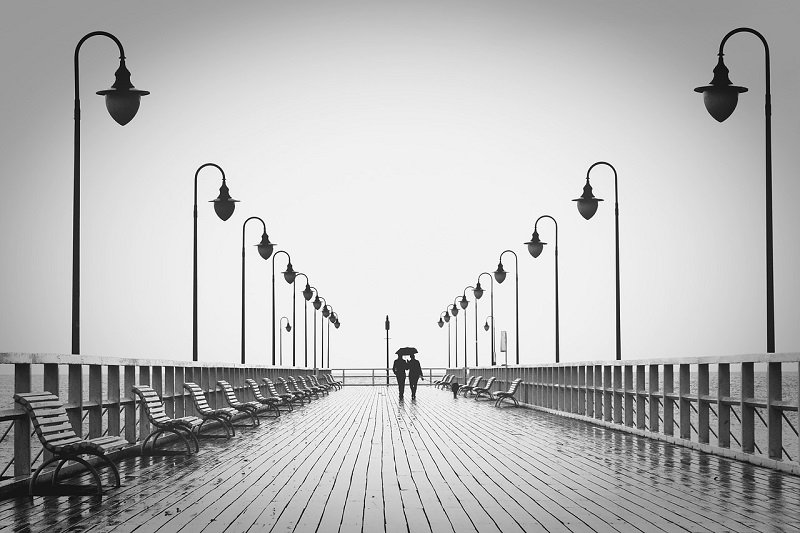 Para na promenadzie