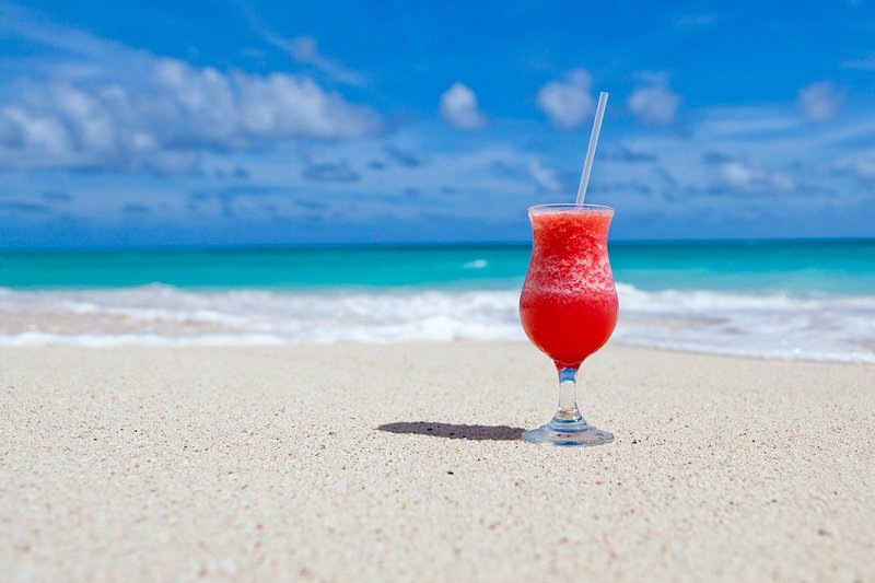 Drink na plaży
